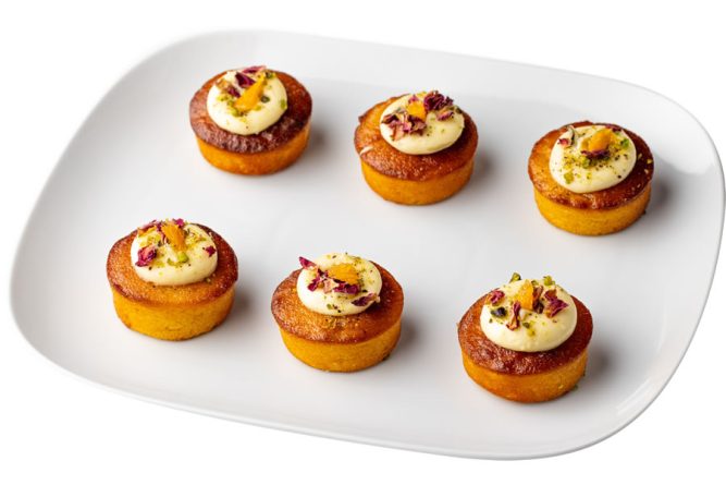 Orange Almond Mini cut